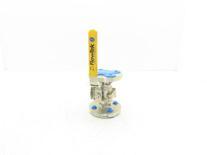 FlowTek F15 3/4" 150 Flanged 2pc Stainless Ball Valve 275psi Tek-Fil API-607