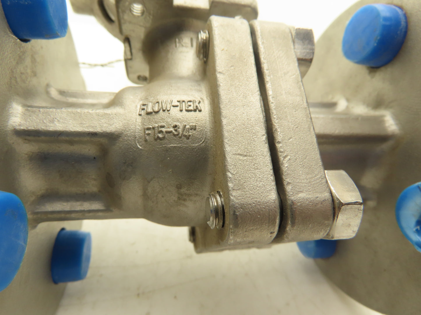 FlowTek F15 3/4" 150 Flanged 2pc Stainless Ball Valve 275psi 316SS/CF8M