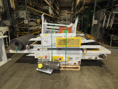 Hytrol HSSHD 43"x 31' 8" Incline Belt Conveyor 3Hp 3PH Center Drive 158fpm