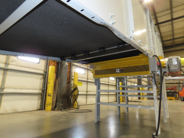 Hytrol HSSHD 43"x 31' 8" Incline Belt Conveyor 3Hp 3PH Center Drive 158fpm