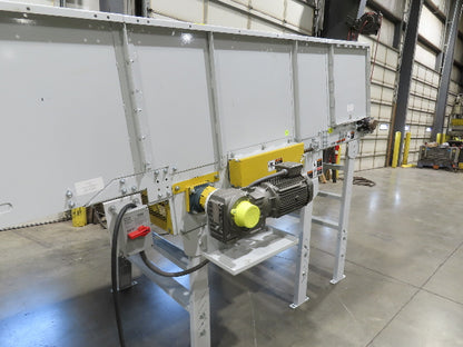 Hytrol HSSHD 43"x 31' 8" Incline Belt Conveyor 3Hp 3PH Center Drive 158fpm