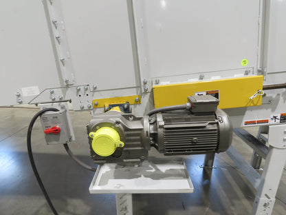 Hytrol HSSHD 43"x 31' 8" Incline Belt Conveyor 3Hp 3PH Center Drive 158fpm