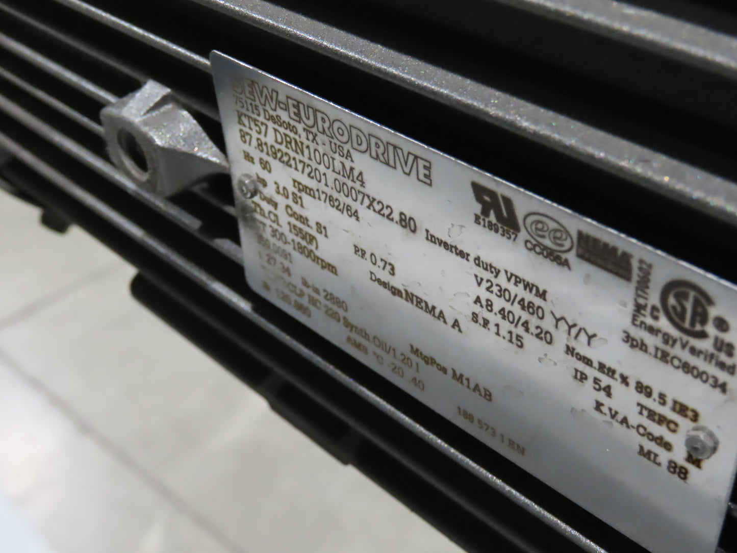 Hytrol HSSHD 43"x 31' 8" Incline Belt Conveyor 3Hp 3PH Center Drive 158fpm