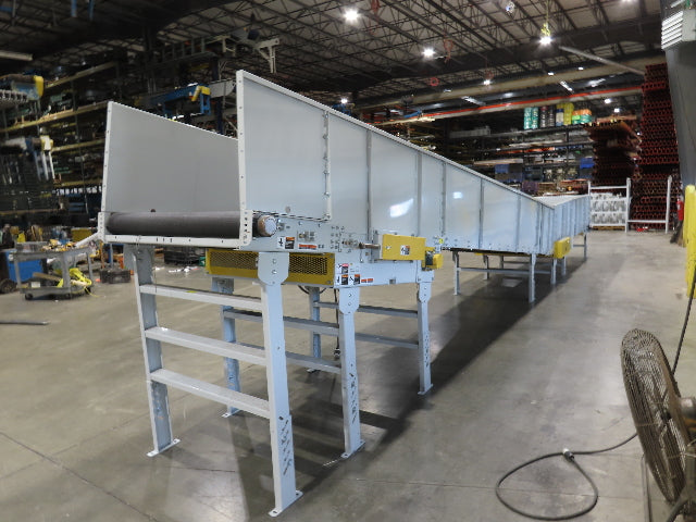 Hytrol HSSHD 43"x 31' 8" Incline Belt Conveyor 3Hp 3PH Center Drive 158fpm