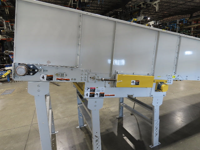 Hytrol HSSHD 43"x 31' 8" Incline Belt Conveyor 3Hp 3PH Center Drive 158fpm