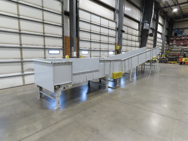 Hytrol HSSHD 43"x 31' 8" Incline Belt Conveyor 3Hp 3PH Center Drive 158fpm