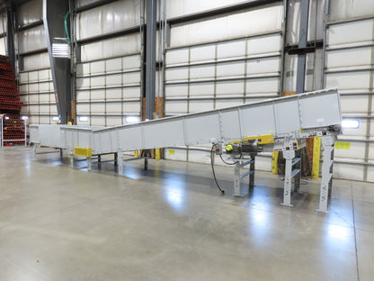 Hytrol HSSHD 43"x 31' 8" Incline Belt Conveyor 3Hp 3PH Center Drive 158fpm