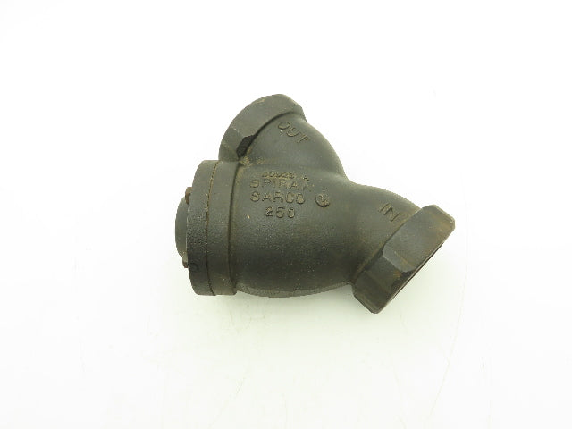 Spirax Sarco 60923 A 250 Cast Iron Y Strainer Valve 2-1/2"NPT 250