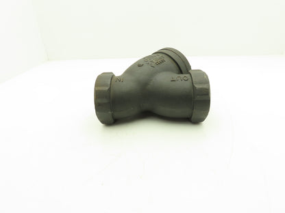 Spirax Sarco 60923 A 250 Cast Iron Y Strainer Valve 2-1/2"NPT 250