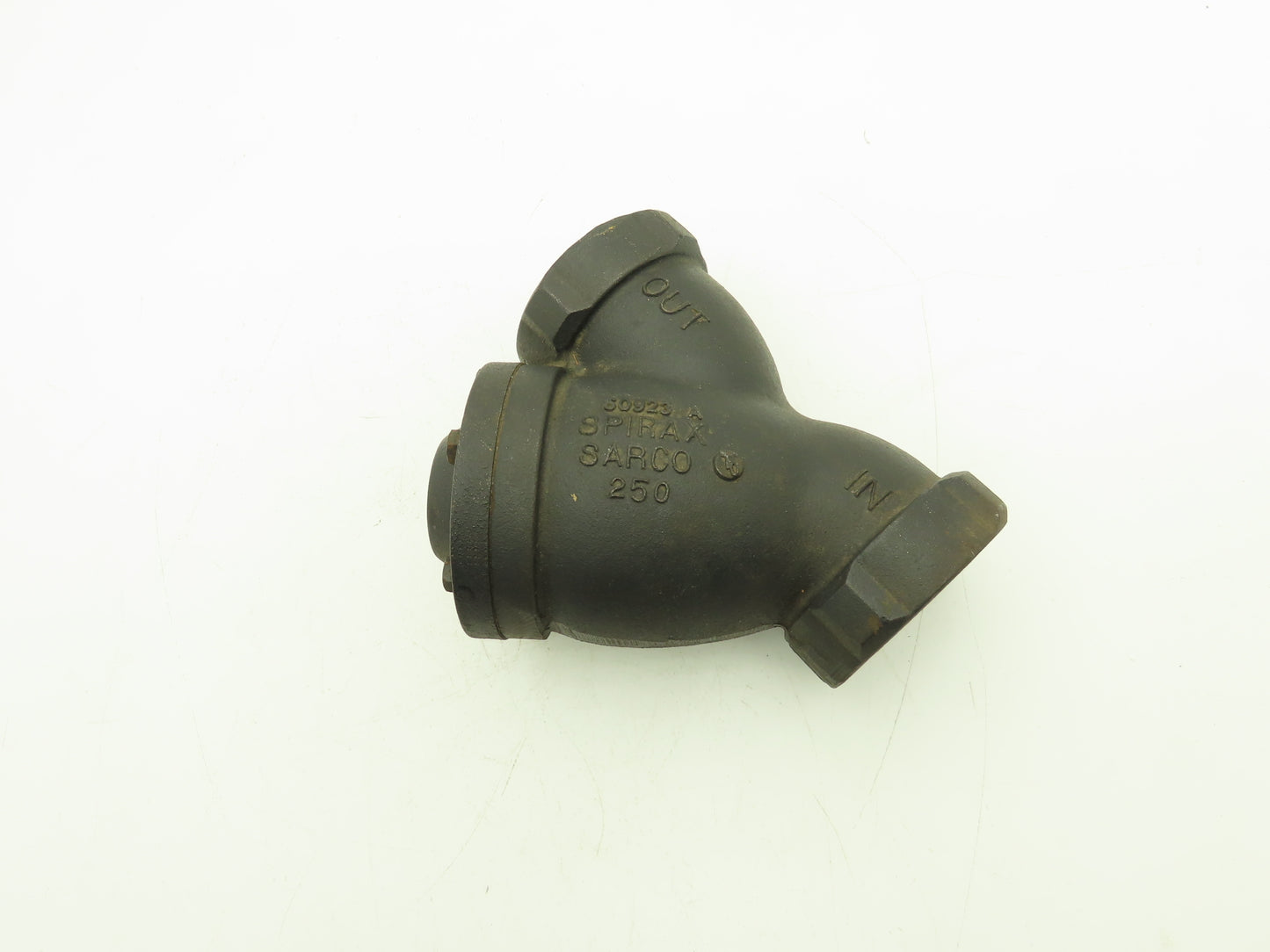Spirax Sarco 60923 A 250 Cast Iron Y Strainer Valve 2-1/2"NPT 250