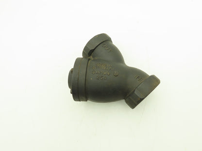 Spirax Sarco 60923 A 250 Cast Iron Y Strainer Valve 2-1/2"NPT 250