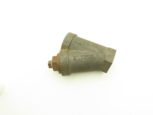 N/A T250G Cast Iron Y Strainer Valve 2"NPT