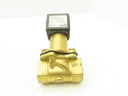 Honeywell Skinner Solenoid Valve Two Way Coil Voltage 240VAC 3/4" NPT 5-150 PSI