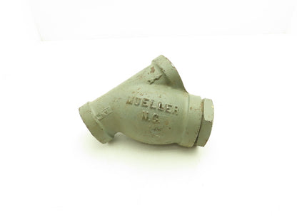 Mueller 600 Cast Iron Y Strainer Valve 2" Socket Weld