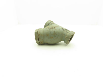 Mueller 600 Cast Iron Y Strainer Valve 2" Socket Weld