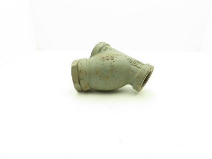 Mueller 600 Cast Iron Y Strainer Valve 2" Socket Weld