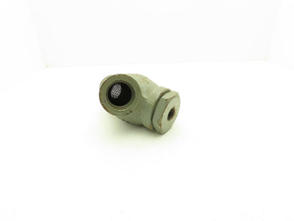 Mueller 600 Cast Iron Y Strainer Valve 2" Socket Weld