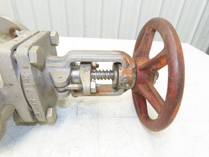 Ladish Gate Valve 2-1/2" ANSI Class 150 275PSI Stainless Steel Rising Stem