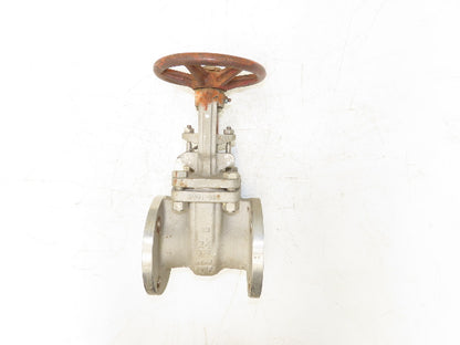Ladish Gate Valve 2-1/2" ANSI Class 150 275PSI Stainless Steel Rising Stem