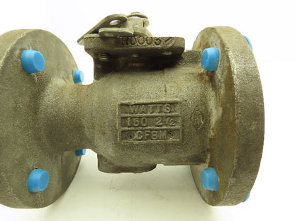 Watts 212A Type 2501 Stainless Chemical Ball Valve 2-1/2" Flanged