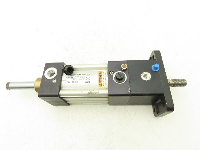 Parker Series P1D Pneumatic Air Cylinder 63mm Bore 50mm Stroke Rod Lock 145psi
