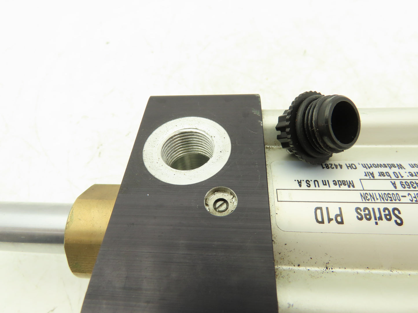 Parker Series P1D Pneumatic Air Cylinder 63mm Bore 50mm Stroke Rod Lock 145psi