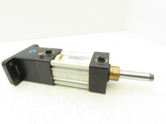 Parker Series P1D Pneumatic Air Cylinder 63mm Bore 50mm Stroke Rod Lock 145psi