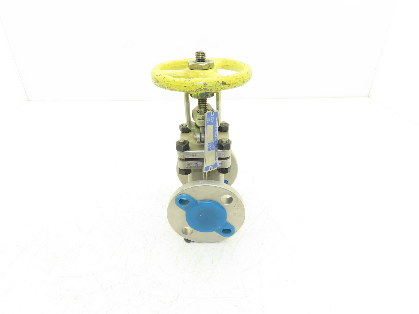 PK Valve 150RF10SL-TFE Stainless Gate Valve 1" Flanged 275psi Rising Stem
