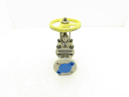 PK Valve 150RF10SL-TFE Stainless Gate Valve 1" Flanged 275psi Rising Stem