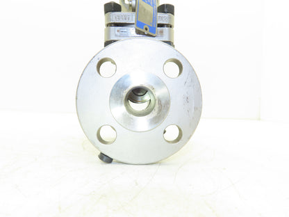 PK Valve 150RF10SL-TFE Stainless Gate Valve 1" Flanged 275psi Rising Stem