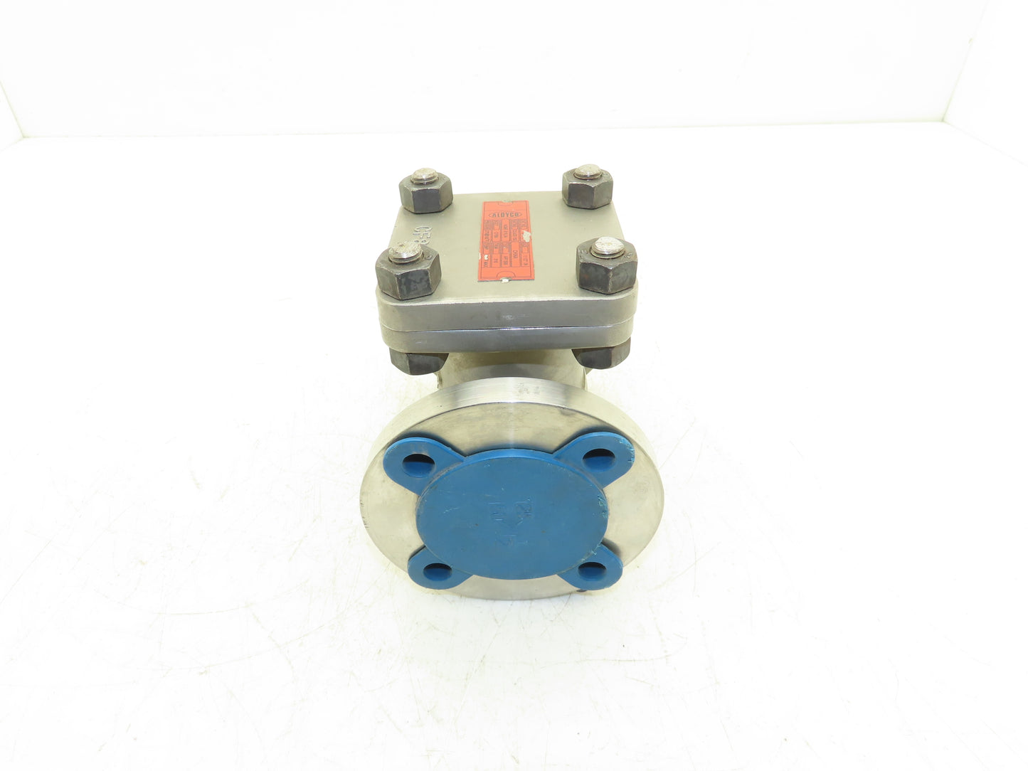 Aloyco 377 Swing Check Valve 1-1/2" 150 Flanged 275psi Stainless