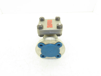 Aloyco 377 Swing Check Valve 1-1/2" 150 Flanged 275psi Stainless