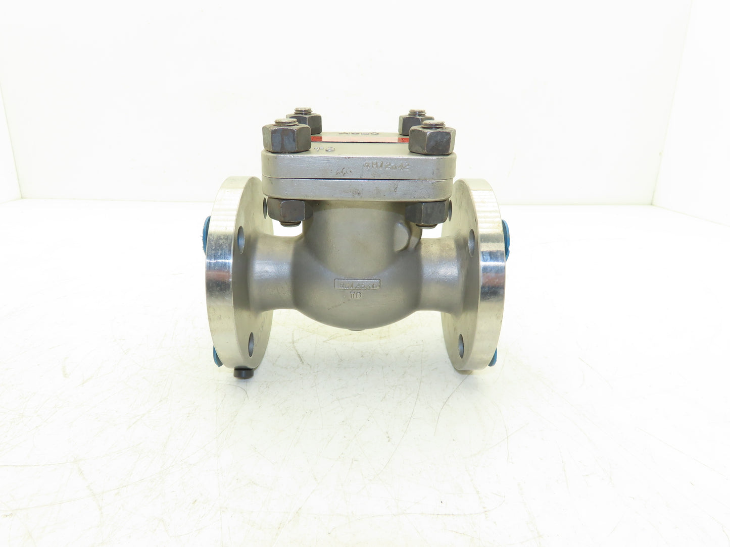 Aloyco 377 Swing Check Valve 1-1/2" 150 Flanged 275psi Stainless