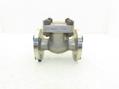 Aloyco 377 Swing Check Valve 1-1/2" 150 Flanged 275psi Stainless