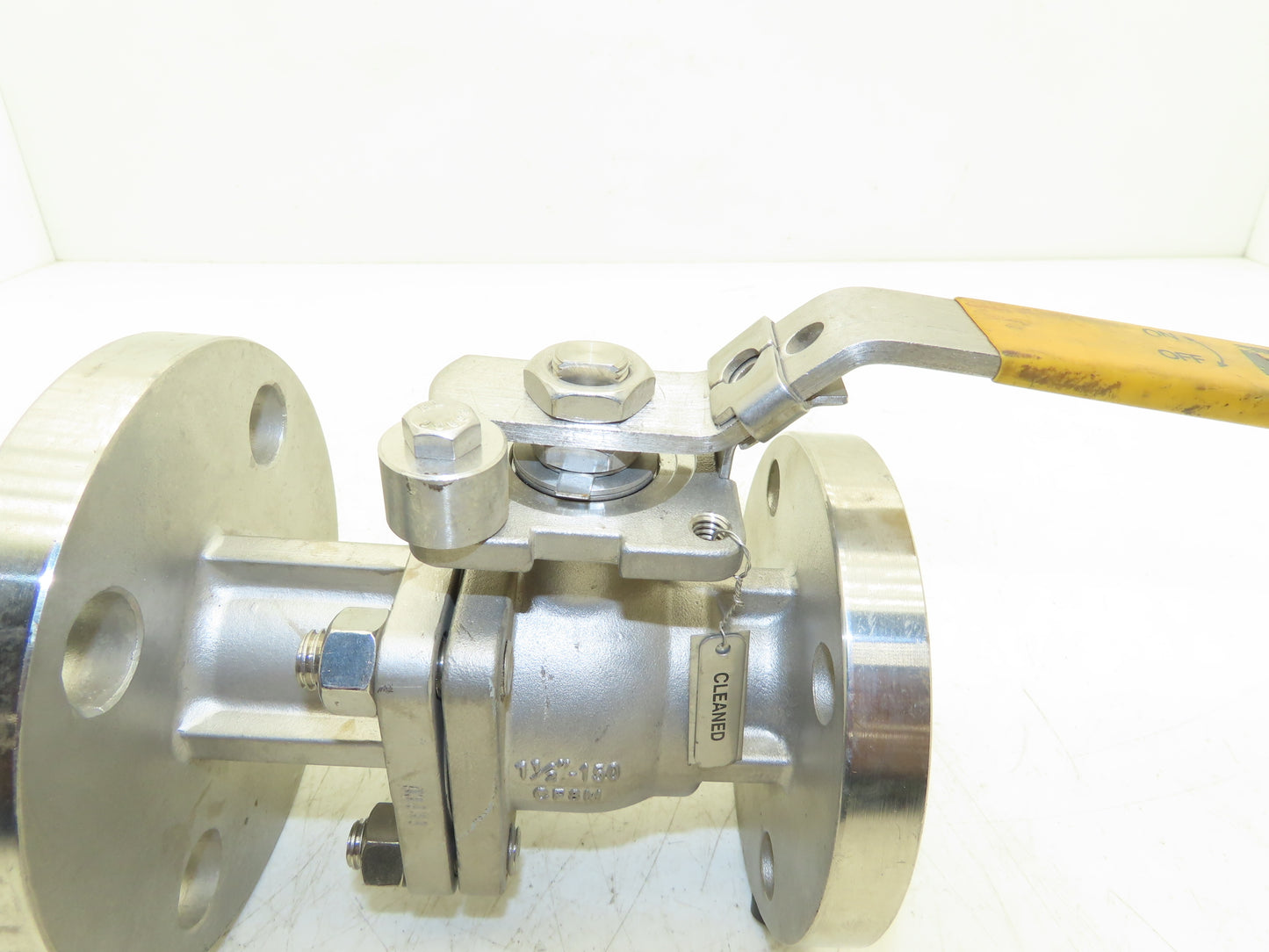 FlowTek F15/F30  1-1/2" 150 Flanged 2pc Stainless Ball Valve 275psi 316SS/CF8M