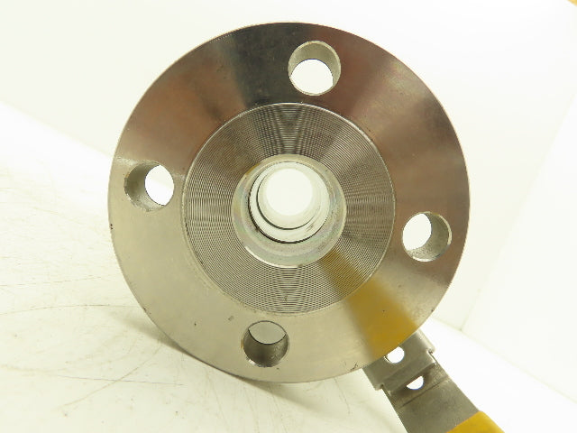 FlowTek F15/F30  1-1/2" 150 Flanged 2pc Stainless Ball Valve 275psi 316SS/CF8M