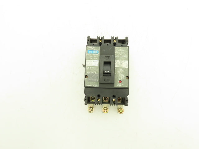 Fuji Electric BU-ESB3100 Circuit Breaker 100A 600V 3 Pole Shunt Trip