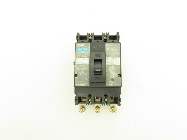 Fuji Electric BU-ESB3100 Circuit Breaker 100A 600V 3 Pole Shunt Trip