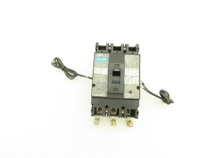 Fuji Electric BU-ESB3100 Circuit Breaker 100A 600V 3 Pole BU-WFH Aux Switch