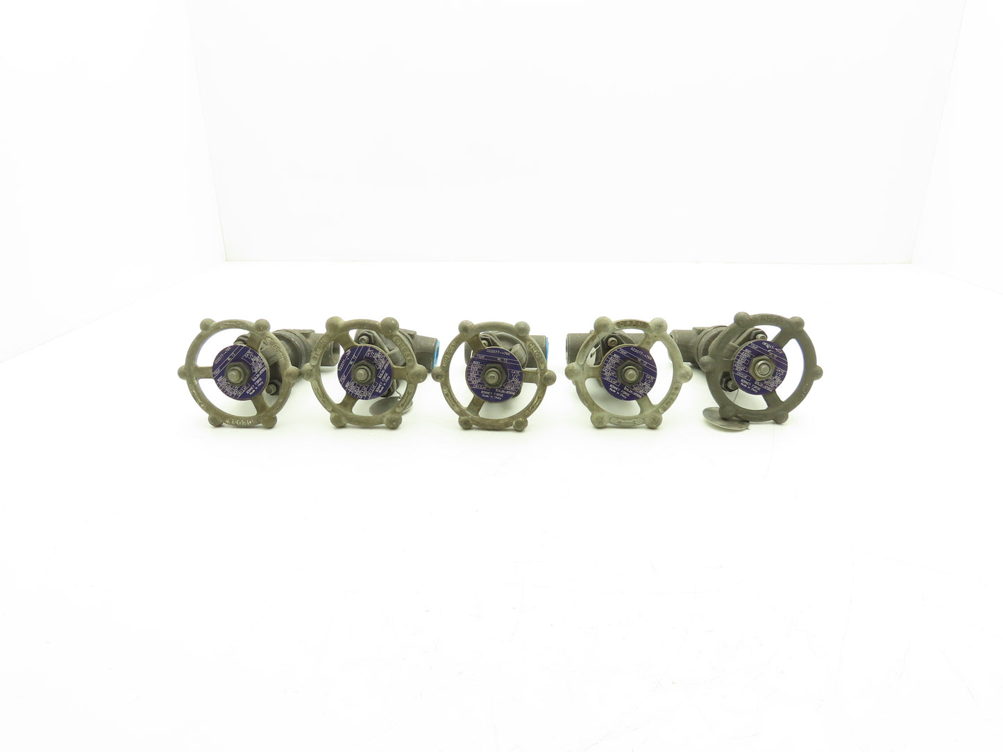 Bonney Forge Gate Valve 1/2" Socket Weld & 1/2" NPT Class 800 Lot of 5