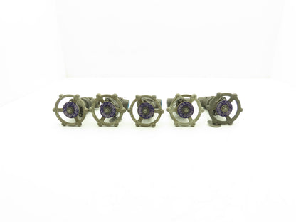 Bonney Forge Gate Valve 1/2" Socket Weld & 1/2" NPT Class 800 Lot of 5