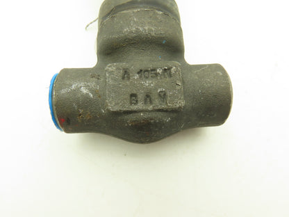 Bonney Forge Gate Valve 1/2" Socket Weld & 1/2" NPT Class 800 Lot of 5