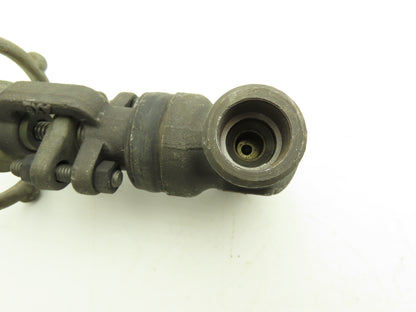 Bonney Forge Gate Valve 1/2" Socket Weld & 1/2" NPT Class 800 Lot of 5