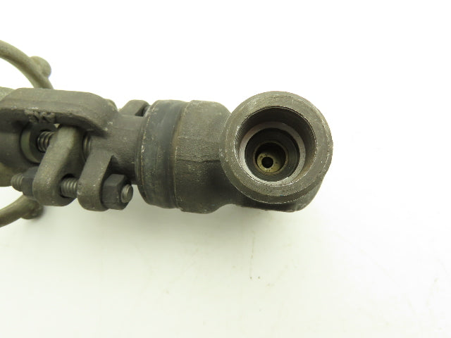 Bonney Forge Gate Valve 1/2" Socket Weld & 1/2" NPT Class 800 Lot of 5