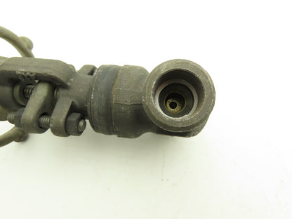 Bonney Forge Gate Valve 1/2" Socket Weld & 1/2" NPT Class 800 Lot of 5