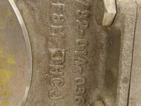 Velan L10-0320C-13BL 3" Stainless Knife Gate Valve Lug Style *Bad Seal*