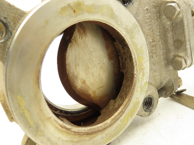 Velan L10-0320C-13BL 3" Stainless Knife Gate Valve Lug Style *Bad Seal*