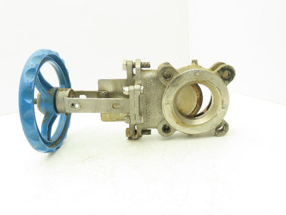 Velan L10-0320C-13BL 3" Stainless Knife Gate Valve Lug Style *Bad Seal*