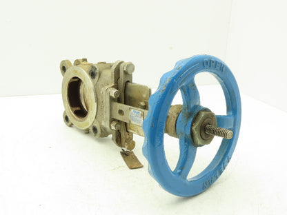 Velan L10-0320C-13BL 3" Stainless Knife Gate Valve Lug Style *Bad Seal*