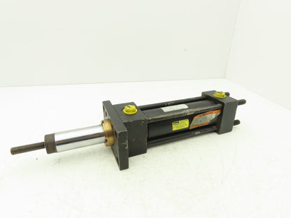 Parker 2HX Series Hydraulic Cylinder 2" Bore 5.5" Stroke 1200 PSI Flange Mt